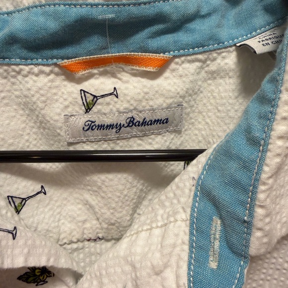Tommy Bahama Cocktail Martini Button Up - Picture 2 of 6